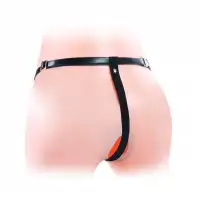 Изображение Lovetoy, Китай Фаллопротез для двойного проникновения с вибрацией Vibrating Unisex Hollow Strap On 13 см и 14 см
