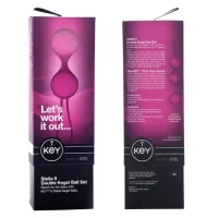 Изображение  Вагинальные шарики Key Stella II pink