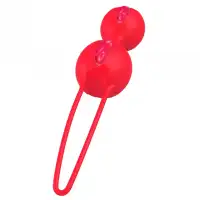 Изображение Fun Factory, Германия Шарики вагинальные Fun Factory Smartballs Duo ярко-оранжевые