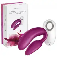 Изображение We-Vibe, Канада We-Vibe 4 Вибромассажер розовый с дистанционным пультом