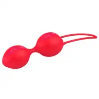 Изображение Fun Factory, Германия Шарики вагинальные Fun Factory Smartballs Duo ярко-оранжевые