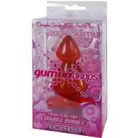 Изображение Doc Johnson, США Анальная пробка Gum Drops Double Bubble Red