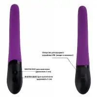 Фото Lovetoy, Китай Двойной фиолетовый вибратор Violet