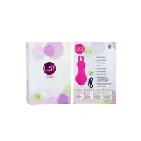 Фото  Розовый вибромассажер Lust L1