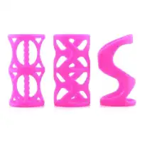 Изображение California Exotic Novelties, США Насадки на пенис из силикона розовые Lover s Cage Posh