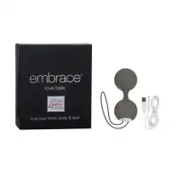 Фото  Вагинальные шарики с вибрацией Embrace Love Balls