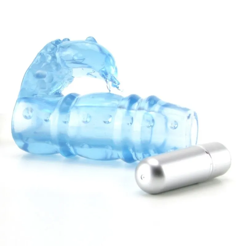 Изображение  Любовная игрушка для двоих 3-way Double Dolphin