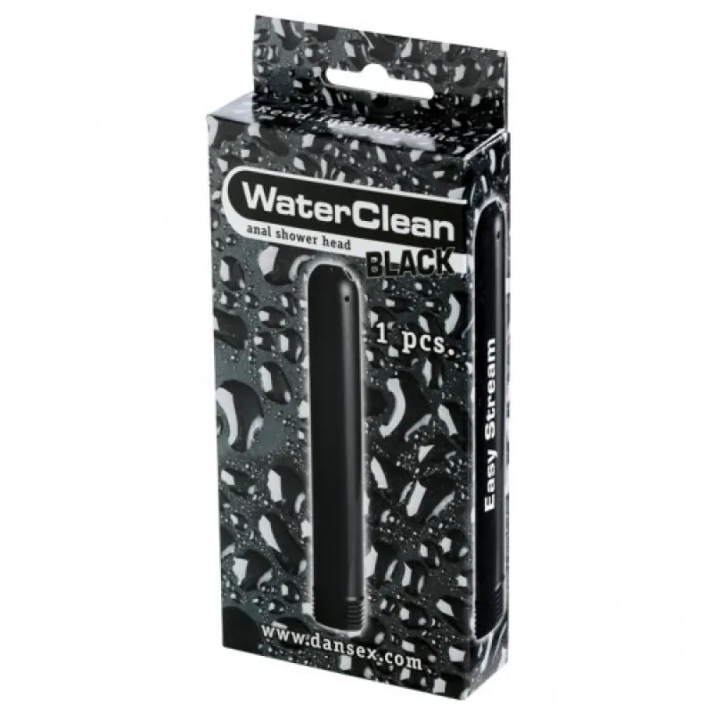 Изображение  Насадка для анального душа WaterClean - Black