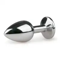 Фото Lovetoy, Китай Анальная пробка из стали с кристаллом красного цвета Red Rosebud Classic S