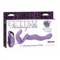 Фото  Безремневой страпон c вибро FF Elite 7 quot; Penetrix Dildo