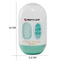 Фото Pretty Love, Китай Двустороннее яйцо-мастурбатор Pretty Love Twist Angel Cupid-X