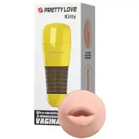 Pretty Love, Китай Мастурбатор-ротик в золотой колбе Pretty Love Kitty — купить в Минске Изображение Pretty Love, Китай Мастурбатор-ротик в золотой колбе Pretty Love Kitty