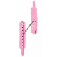 Фото Lola Toys, Россия Розовые наручники с металлической цепью Party Hard Calm Pink