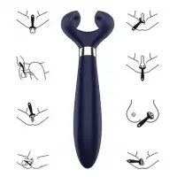Satisfyer, Германия Многофункциональный вибратор Satisfyer Endless Fun синий — купить в Минске Изображение Satisfyer, Германия Многофункциональный вибратор Satisfyer Endless Fun синий