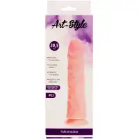 Изображение ART-STYLE, Россия Рельефный фаллоимитатор на присоске Art Style 23 см