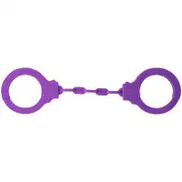 Фото  Силиконовые наручники Party Hard Suppression Purple