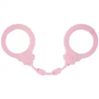 Фото  Силиконовые наручники Party Hard Suppression Pink