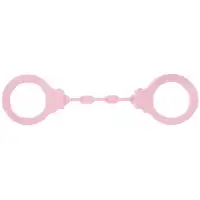 Фото  Силиконовые наручники Party Hard Suppression Pink