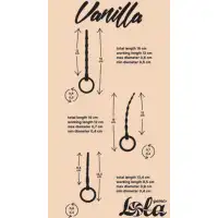 Фото  Набор силиконовых уретральных бужей Vanilla Twist