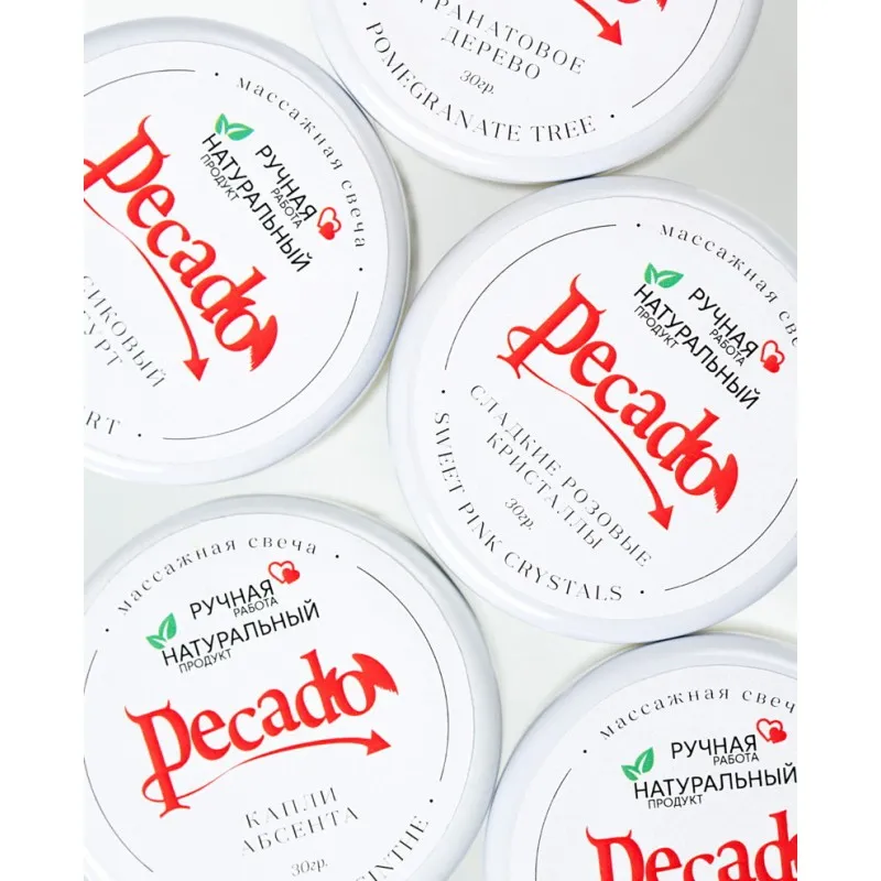 Изображение PECADO B.D.S.M Массажная свеча Карамель и Попкорн Pecado BDSM 35 мл