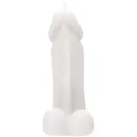 Изображение  Свеча-пенис Pecado BDSM белая
