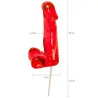 Фото  Карамельный леденец Пенис со вкусом виски 170 гр