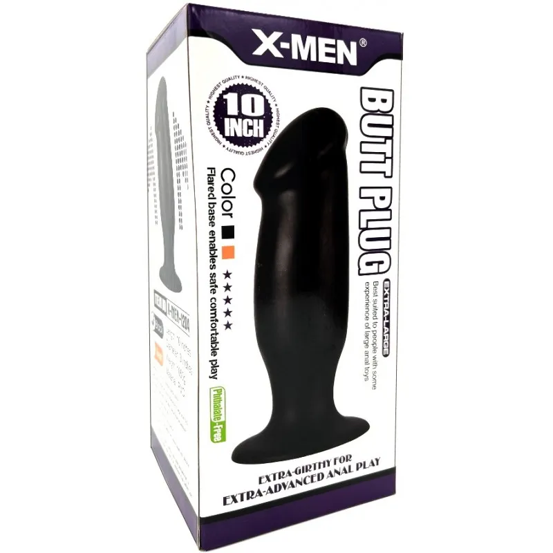 Изображение Nlonely, Китай Фаллос с ярко выраженной головкой X-Men Butt Plug 26 см