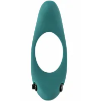 Изображение Lola Toys, Россия Эрекционное кольцо с двойной вибростимуляцией Pure Passion Lunar Green