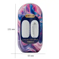Изображение Pretty Love, Китай Двустороннее яйцо-мастурбатор Pretty Love Coquettish Balls Venus-X