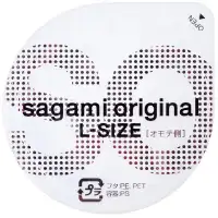 Фото Sagami, Япония Полиуретановые презервативы Sagami Original 0,02 L-size 10 шт