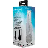 Фото FLESHLIGHT Прозрачная вагина-мастурбатор Fleshlight Crystal Go Torque