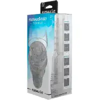 Фото FLESHLIGHT Прозрачная вагина-мастурбатор Fleshlight Crystal Go Torque