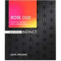 Изображение  Ароматическая свеча Natural Instinct Роза и Уд 180 гр