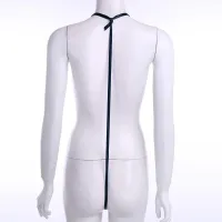 Изображение KISSEXPO Черное пикантное боди с открытой грудью