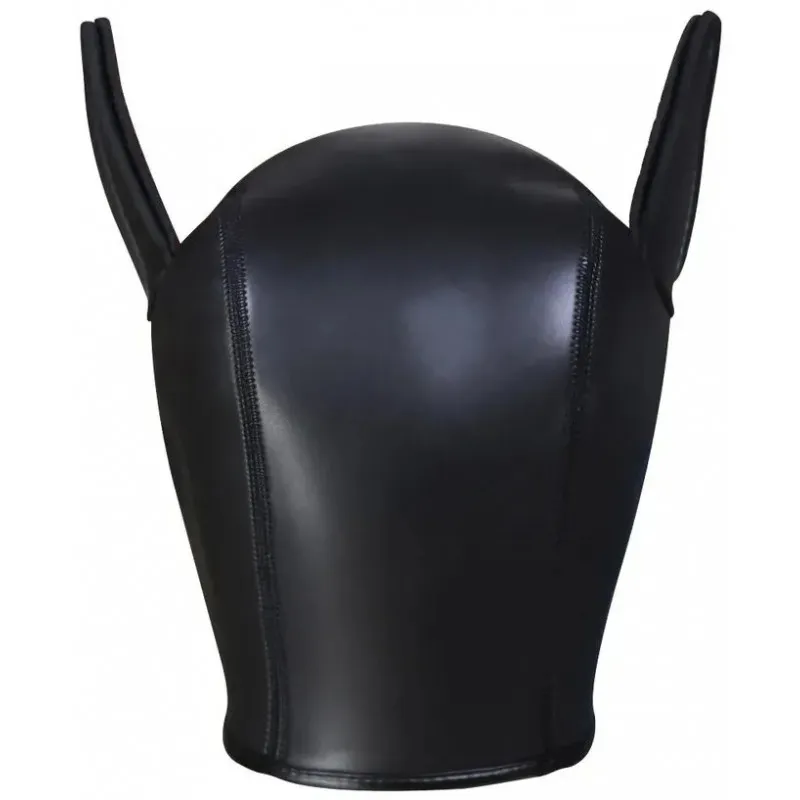 Изображение KISSEXPO Фетиш-маска собаки Angry Dog L черно-белая