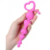 Изображение TOYFA Basic Розовая анальная цепочка ToDo by Toyfa Sweety