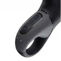 Фото Satisfyer, Германия Анальный смарт-вибратор с подогревом и стимулятором промежности Satisfyer Heat Climax+ ДЕФОРМИРОВАННАЯ УПАКОВКА