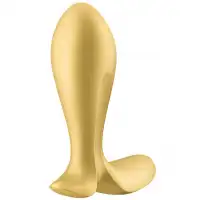 Изображение Satisfyer, Германия Анальная смарт-втулка с вибрацией и стимулятором промежности Satisfyer Intensity Plug Yellow
