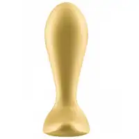 Изображение Satisfyer, Германия Анальная смарт-втулка с вибрацией и стимулятором промежности Satisfyer Intensity Plug Yellow