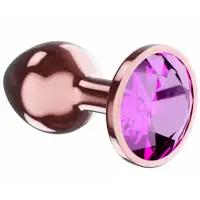 Lola Toys, Россия Анальная пробка Diamond Quartz Shine L розовое золото — купить в Минске Фото Lola Toys, Россия Анальная пробка Diamond Quartz Shine L розовое золото