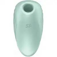 Изображение Satisfyer, Германия Вакуумно-волновой стимулятор с вибрацией Satisfyer Pearl Diver зеленый