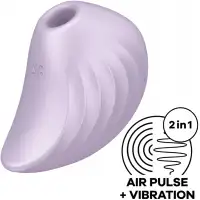 Фото Satisfyer, Германия Вакуумно-волновой стимулятор с вибрацией Satisfyer Pearl Diver фиолетовый