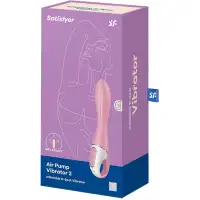 Фото Satisfyer, Германия Расширяющийся вибратор Satisfyer Air Pump Vibrator 2