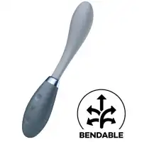 Изображение Satisfyer, Германия Гибкий вибратор для точки G Satisfyer G-Spot Flex 3 серый