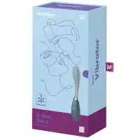 Изображение Satisfyer, Германия Гибкий вибратор для точки G Satisfyer G-Spot Flex 3 серый