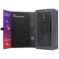 Изображение Satisfyer, Германия Двусторонний фаллос из стекла Satisfyer Dazzling Crystal 1 черный 18 см