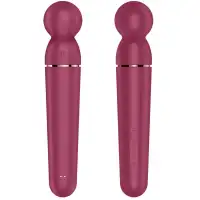 Фото Satisfyer, Германия Перезаряжаемый вибромассажер с плавающей головкой Satisfyer Planet Wand-er Rose