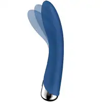 Фото Satisfyer, Германия Вибратор для точки G с ротацией Satisfyer Spinning Vibe 1 Blue
