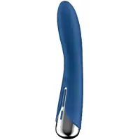 Фото Satisfyer, Германия Вибратор для точки G с ротацией Satisfyer Spinning Vibe 1 Blue