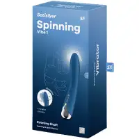 Фото Satisfyer, Германия Вибратор для точки G с ротацией Satisfyer Spinning Vibe 1 Blue